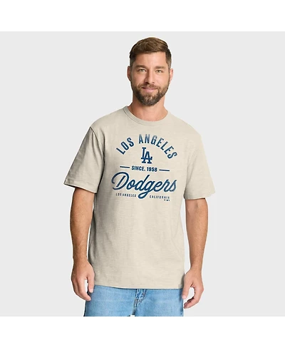 Fanatics Men's Tan Los Angeles Dodgers Stadium T-Shirt