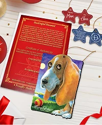 Designocracy Just Baby Steps to the Bay Holiday Ornaments, Set of 2