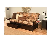 Kodiak Phoenix Frame-Espresso Finish-Canadian Mattress-Storage Drawers