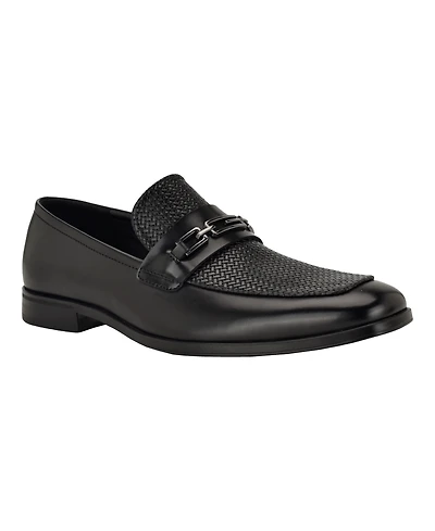 Guess Men's Hendo Square Toe Slip On Dress Loafers