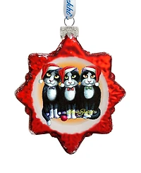 Designocracy Boys Night Out Mercury Holiday Ornament