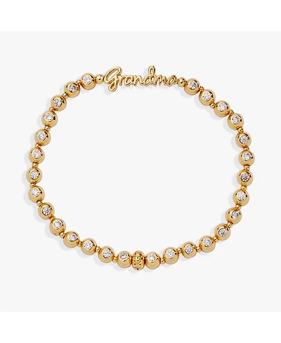 Alex and Ani Grandma Elongated Crystal Stretch Bracelet