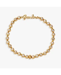 Alex and Ani Grandma Elongated Crystal Stretch Bracelet