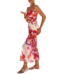 Cupshe Women's Classy Floral Maxi Beach Dress
