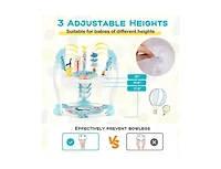 Slickblue Toddler Height Adjustable Activity Center with Bounce Seat