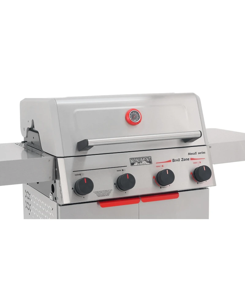 Monument Grills Mesa Ii Series M2-410BZ Stainless Steel Gas Grill