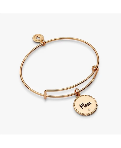 Alex and Ani Mom Charm Bangle Bracelet, 'Bonded by Love'