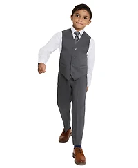 Haggar Little Boys 4 Piece Vest Set