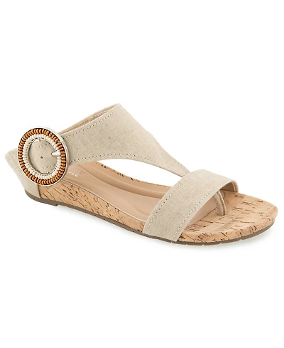 Kenneth Cole Reaction Women's Great Buckle Wedge Sandals