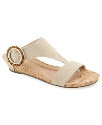 Kenneth Cole Reaction Women's Great Buckle Wedge Sandals