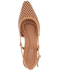 Kenneth Cole Reaction Women's Maggie Perf Slingback Kitten Heel Pumps