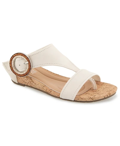 Kenneth Cole Reaction Women's Great Buckle Wedge Sandals