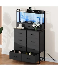 gaomon Smart Dresser with 11 Fabric Drawers