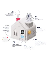 TalenPal Lion Family Ai Storyteller Set - Premium Toddlers Educational Toy & Screen-Free Interactive Bedtime Robot