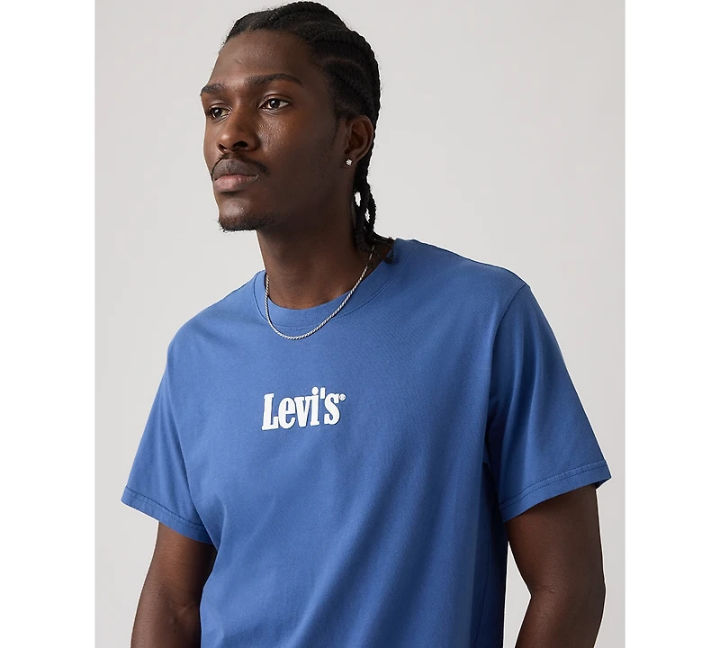 Levi's Men's Relaxed Fit Box Tab Logo Crewneck T-shirt