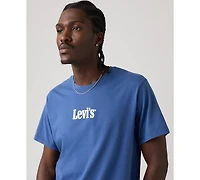 Levi's Men's Relaxed Fit Box Tab Logo Crewneck T-shirt