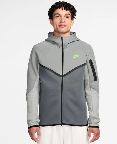 Nike Men's Tech Fleece Full-Zip Windrunner Logo Hoodie