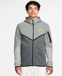 Nike Men's Tech Fleece Full-Zip Windrunner Logo Hoodie