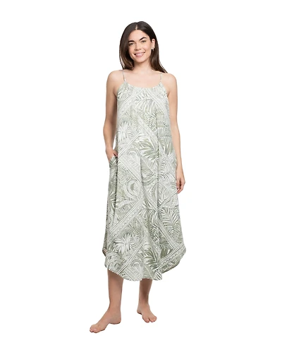 Linea Donatella Women's Sleeveless Midi Gown