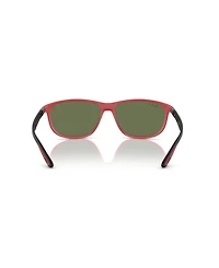 Ray-Ban Unisex Scuderia Ferrari Collection Polarized Sunglasses, RB4394M