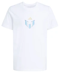 adidas Boys' 6-18 Messi Icon Graphic Soccer T-Shirt