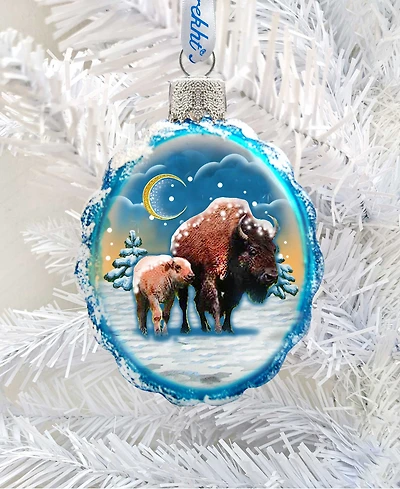 Designocracy Buffalo Mercury Holiday Ornament