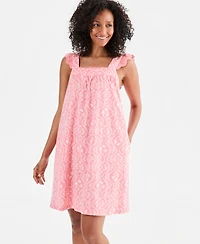 Charter Club Women's Ruffle Tank Chemise, Macy's Exclusive