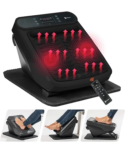 LifePro Foot Massager with Heat for Neuropathy Relief - Soothing Calf & Foot Therapy