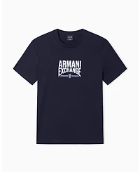 A|X Armani Exchange Men's Short Sleeve Varsity Logo T-Shirt