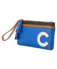 Dooney & Bourke Chicago Cubs Infield Double-Zip Wristlet