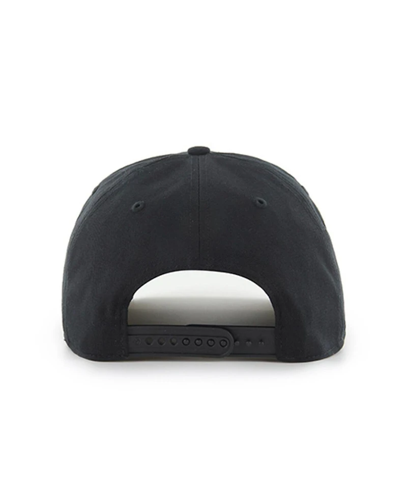 '47 Brand Men's Black Seattle Seahawks Blackout Date Hitch Adjustable Hat