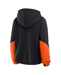 Fanatics Women's Black San Francisco Giants Oversized Time to Win Pullover Hoodie