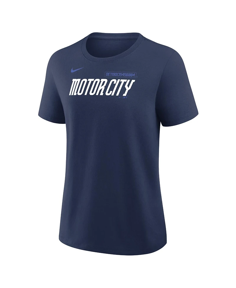 Nike Women's Tarik Skubal Navy Detroit Tigers City Connect Name Number T-Shirt