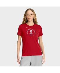 Nike Women's Red Philadelphia Phillies Authentic Collection Early Work Tri-Blend Dri-fit T-Shirt