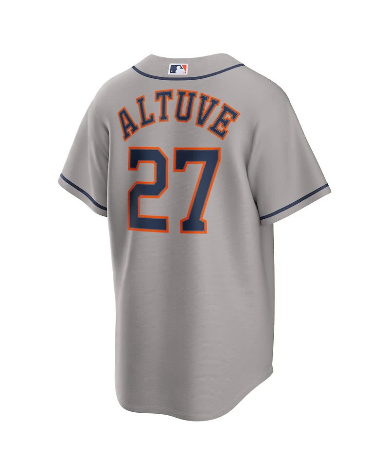 Nike Men's Jose Altuve Gray Houston Astros Road Replica Jersey