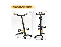 Hongge Pedal Exerciser with Adjustable Handgrip for Seniors