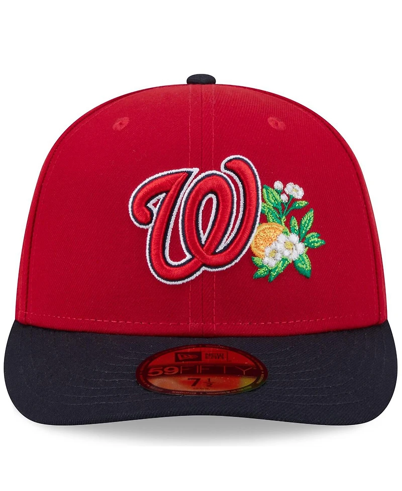 New Era Men's Red/Navy Washington Nationals 2026 Spring Training 59FIFTY Fitted Hat
