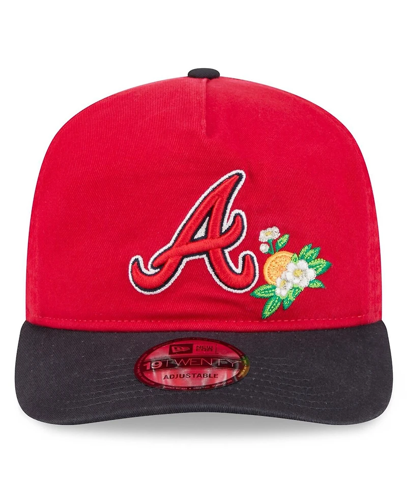 New Era Men's Red/Navy Atlanta Braves 2026 Spring Training 19TWENTY Adjustable Hat