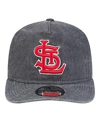 New Era Men's Heather Gray St. Louis Cardinals Throwback Denim Classic 19TWENTY Adjustable Hat