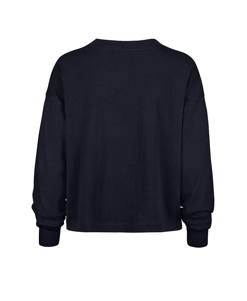 '47 Brand Women's Navy Detroit Tigers Team Collage Sydney Long Sleeve T-Shirt