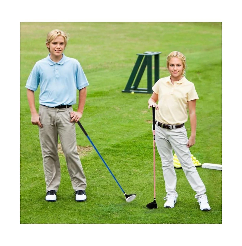 Hongge 38 Inch 165CC Junior 3 Fairway Wood Golf Club with Fiberglass Shaft for Kids Ages 11-14