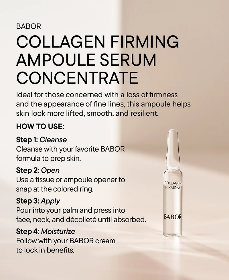 Babor Collagen Firming Ampoule Concentrates