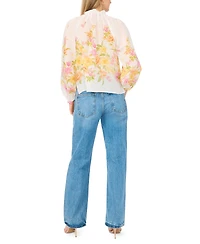 Vince Camuto Women's Raglan-Sleeve Button-Down Top