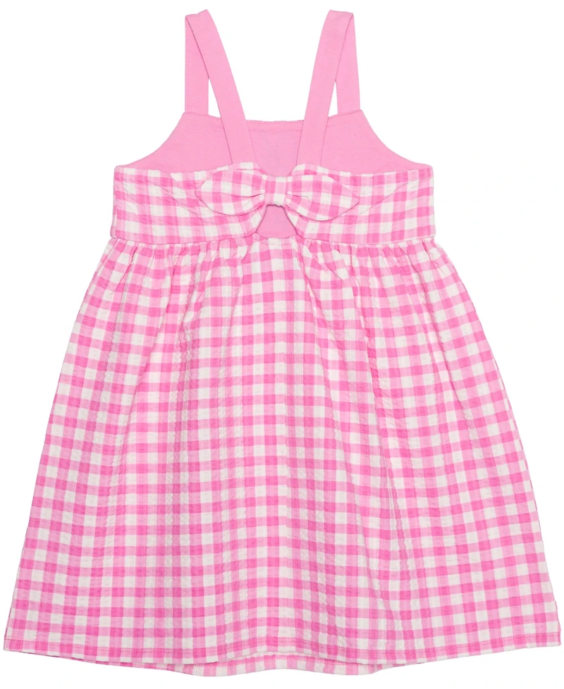 Hybrid Girls' 2T-6X Minnie Mouse Gingham Sleeveless Dress