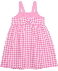 Hybrid Girls' 2T-6X Minnie Mouse Gingham Sleeveless Dress