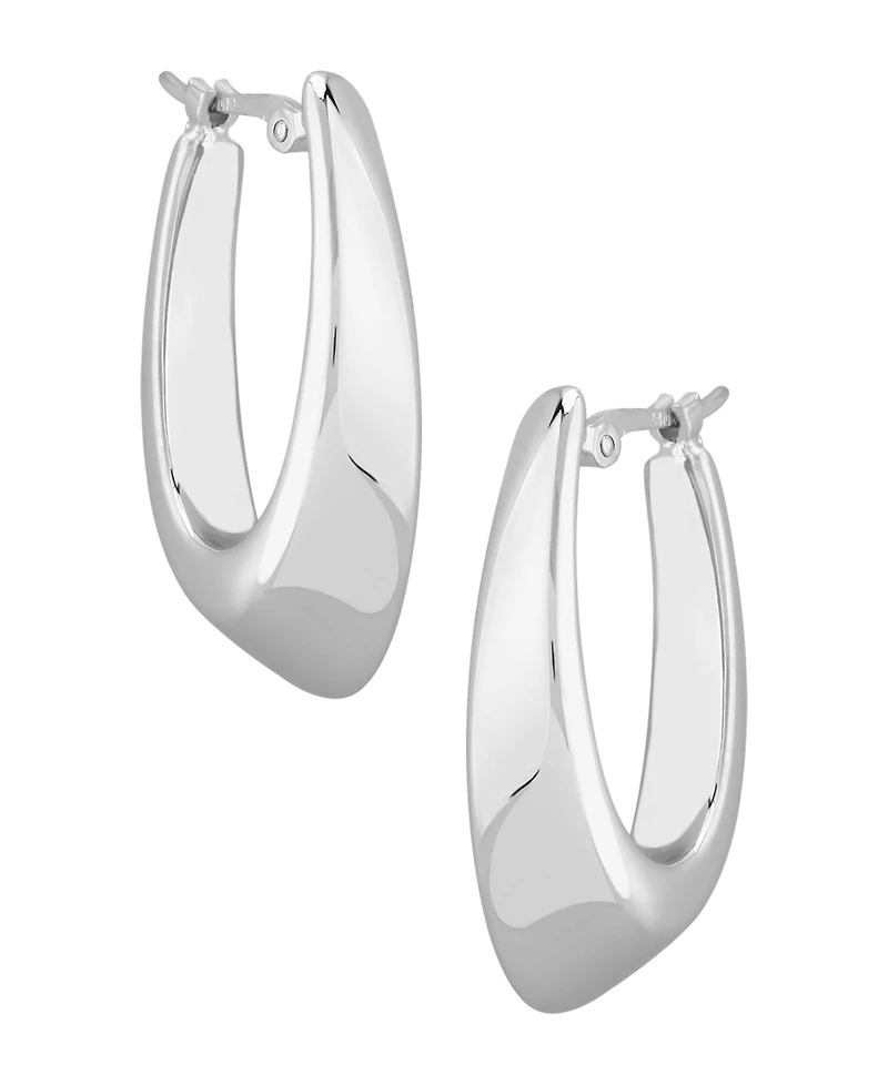 14k Gold Earrings, Visor Earrings