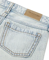 abercrombie kids Baby Girls' Eyelet Baggy Jeans
