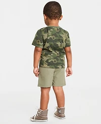 Epic Threads Toddler Boys' 12M-5T T-Shirt & Cargo Shorts, Macy's Exclusive