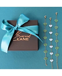 Bowood Lane Vermeil and Heart Bracelet