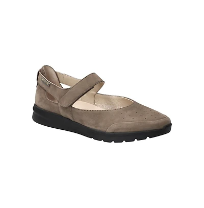 Mephisto Women's Marsia Nubuk Leather Ballet-Flat Mules